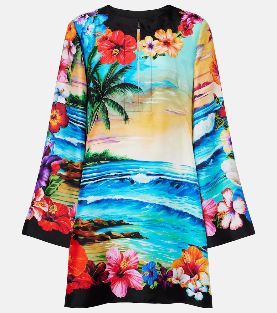 Kaftan aus Seide