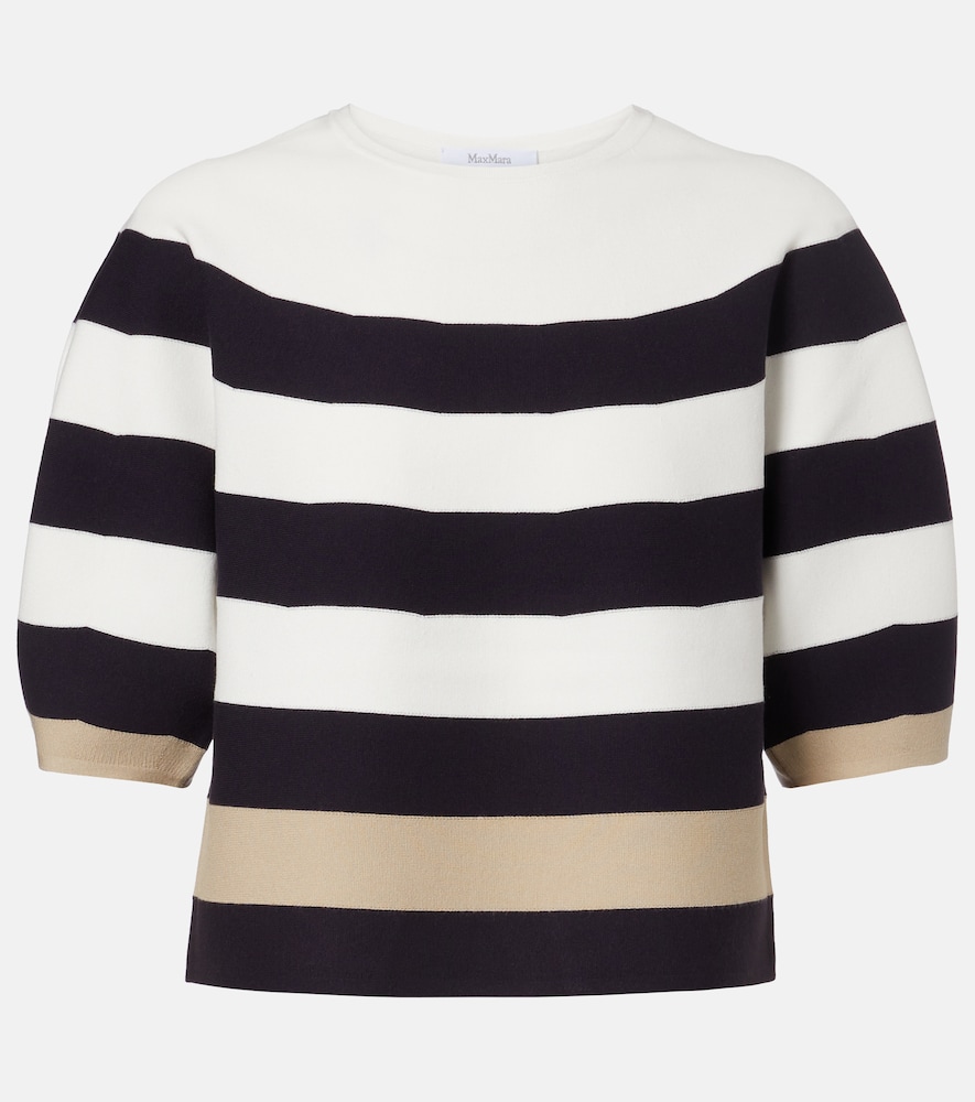 Max Mara Striped knitted sweater