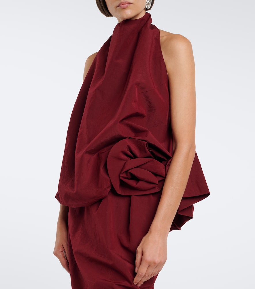 Halterneck Cotton And Top