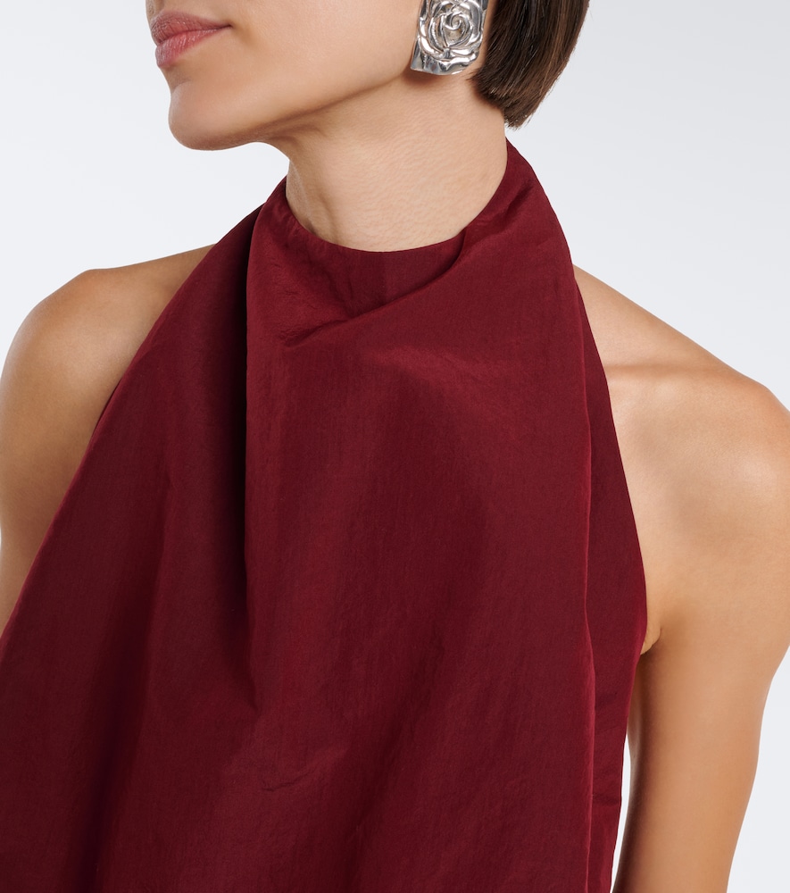 Halterneck Cotton And Top