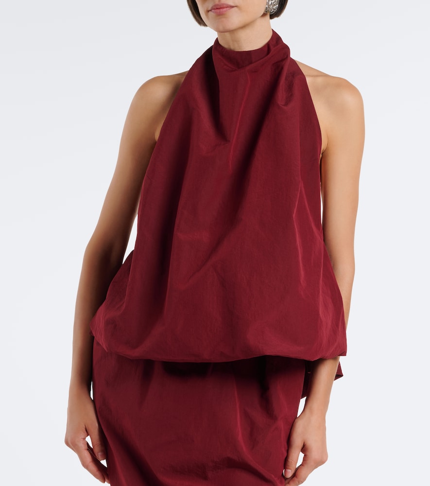 Halterneck Cotton And Top