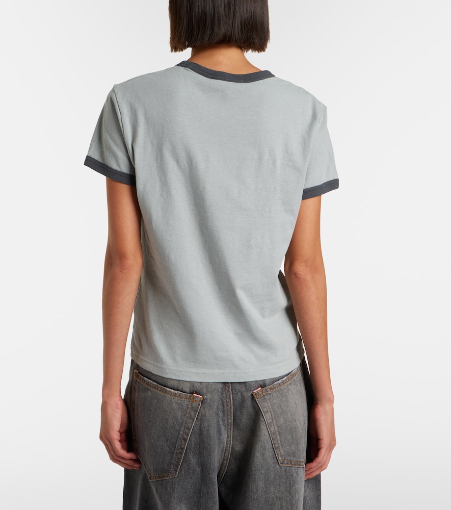  Acne Studios Acne Studios Bedrucktes T-shirt Aus Jersey 