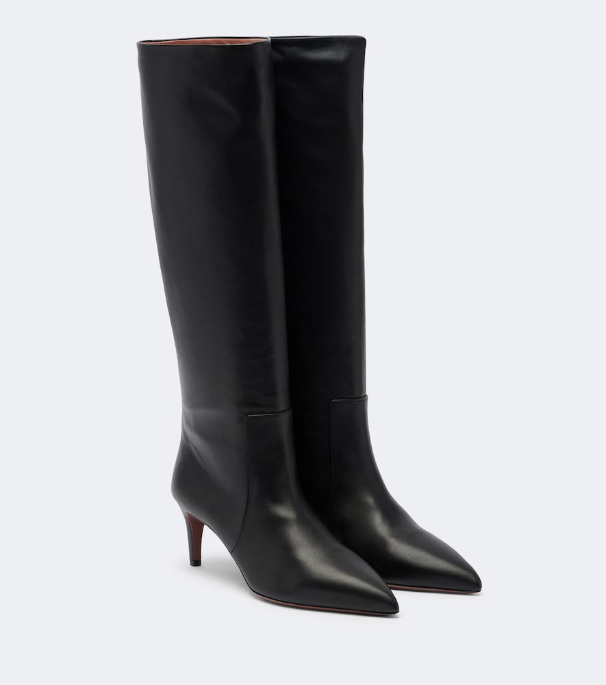 Stivali Stiletto in pelle
