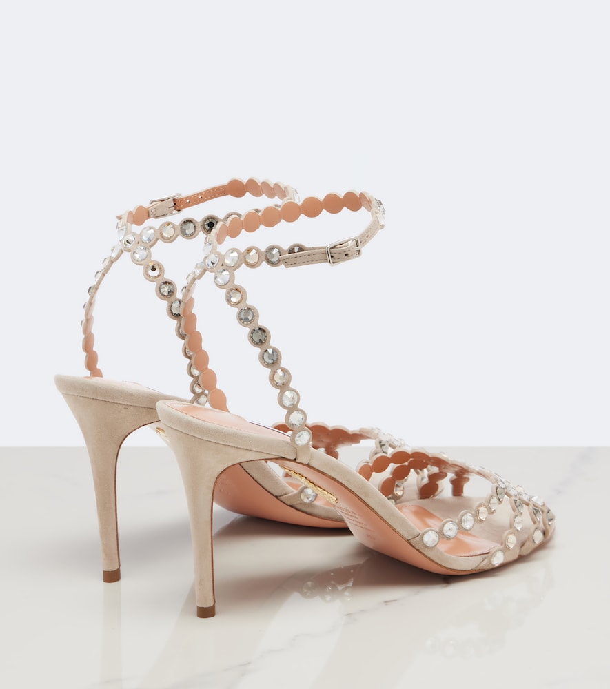 Aquazzura Tequila embellished suede sandals | Thumbnail 2 Aquazzura Tequila embellished suede sandals | Thumbnail 2