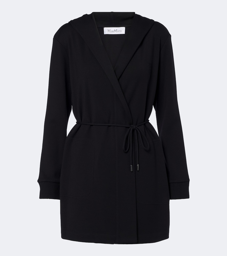 Cappotto in lana vergine a portafoglio