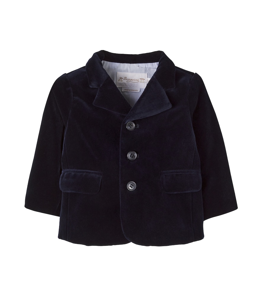 Baby – Giacca Leopold in velluto di cotone