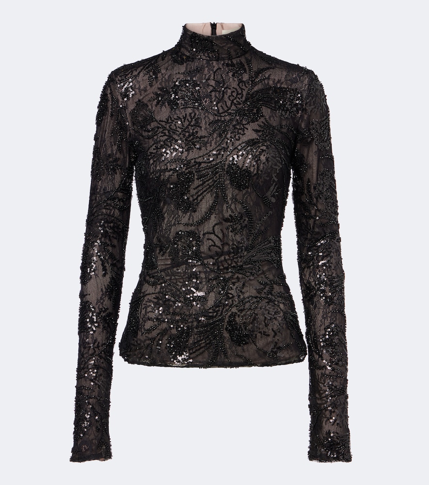 Catroux Sequined Top