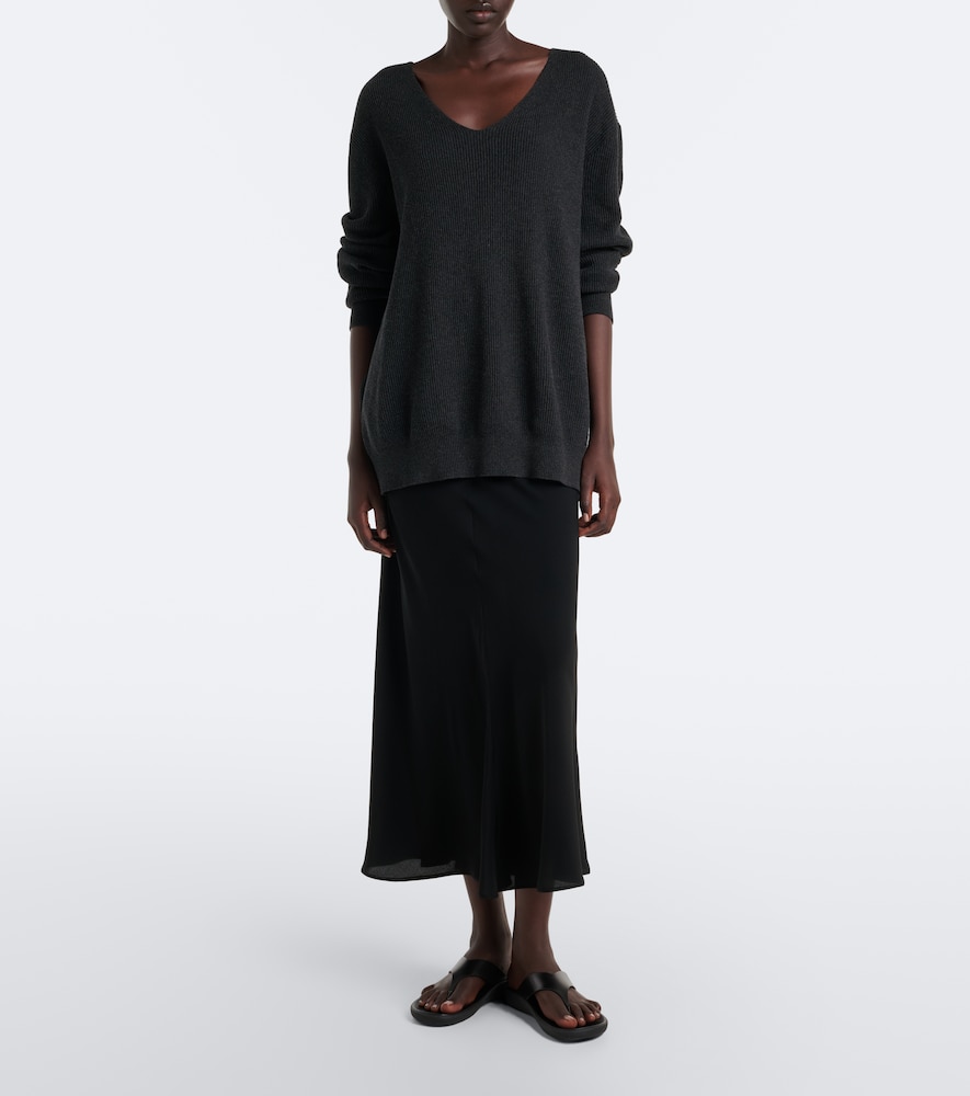 Bakura Silk Crêpe De Chine Midi