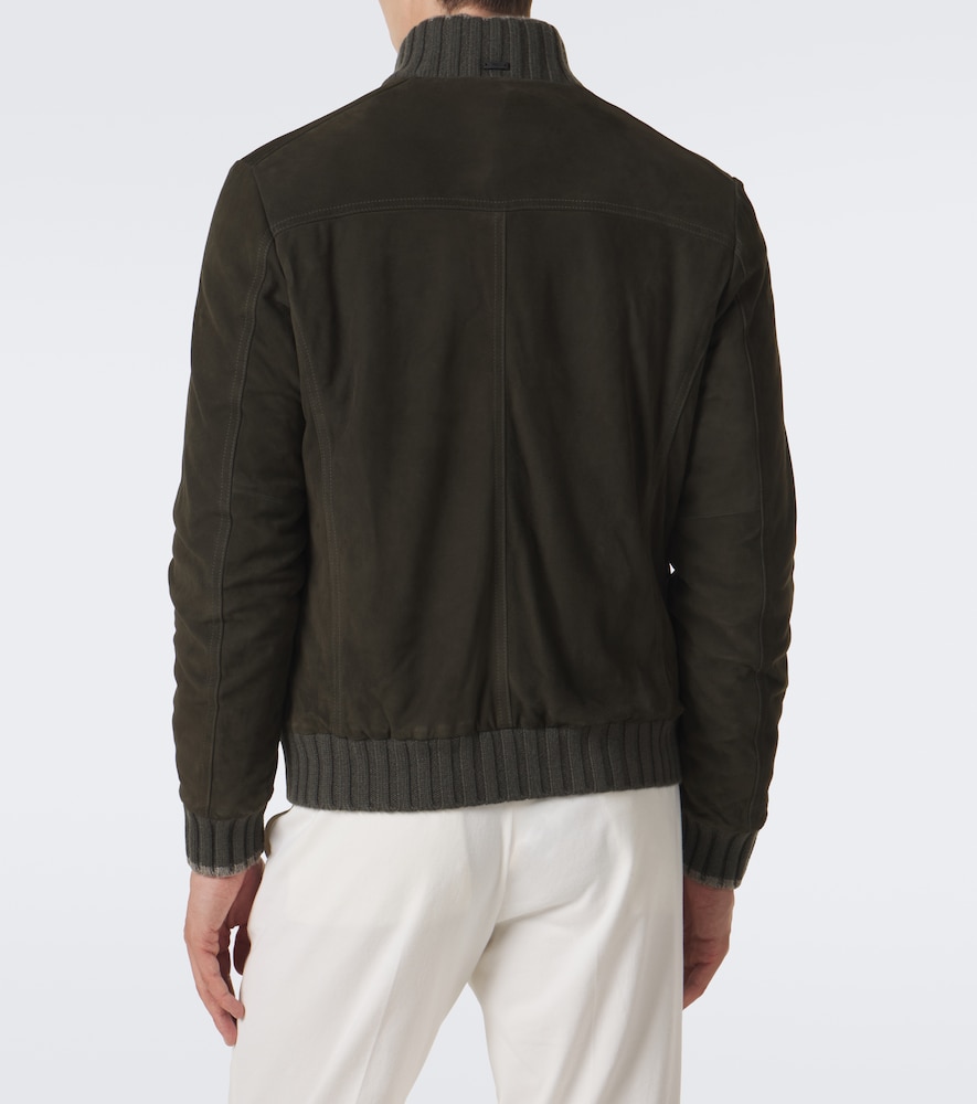 Cashmere-Trimmed Jacket