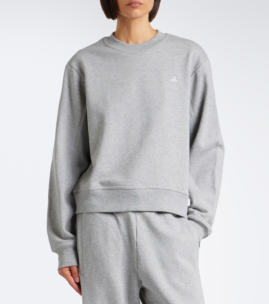 By Stella Mccartney Cotton Jersey Sweatshirt