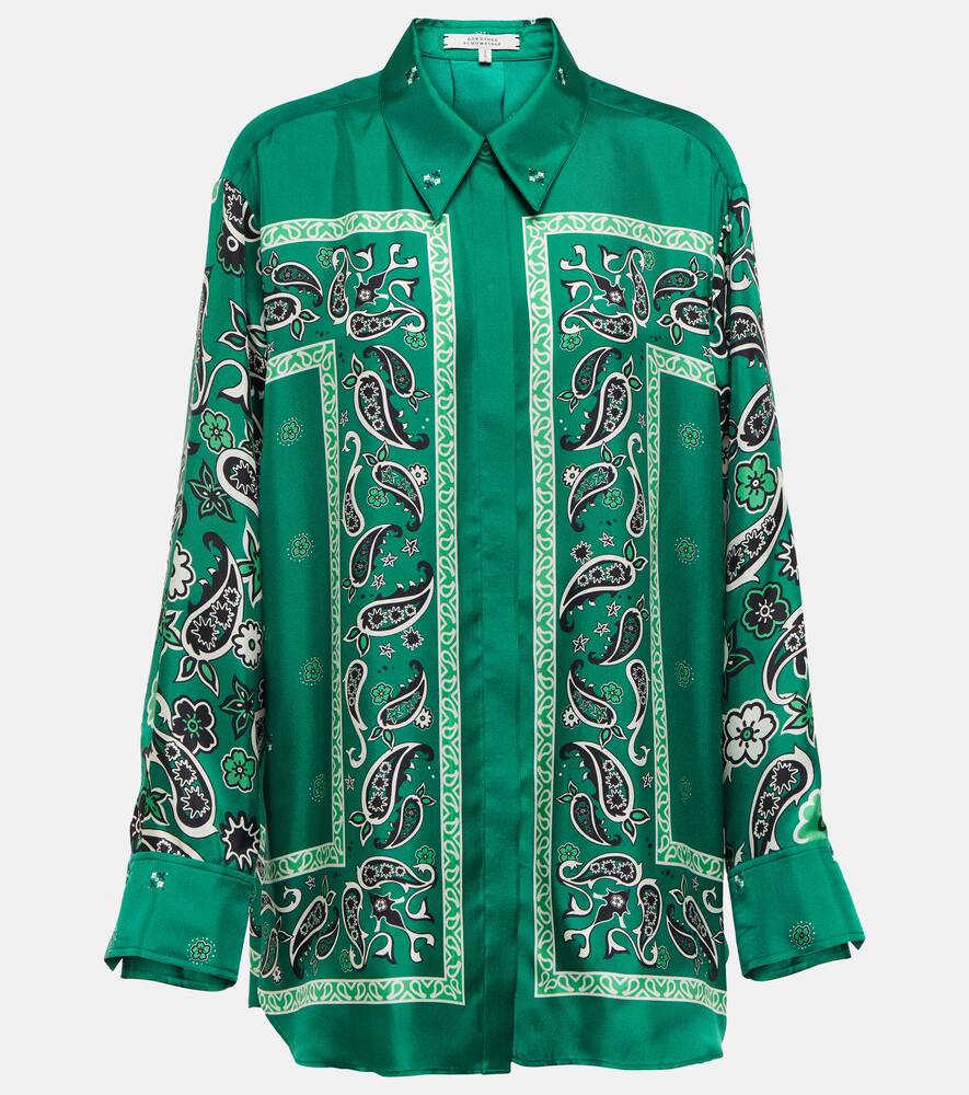 Dorothee Schumacher Paisley Power silk shirt