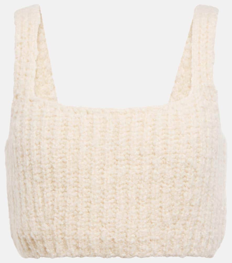 Loro Piana Cashmere crop top