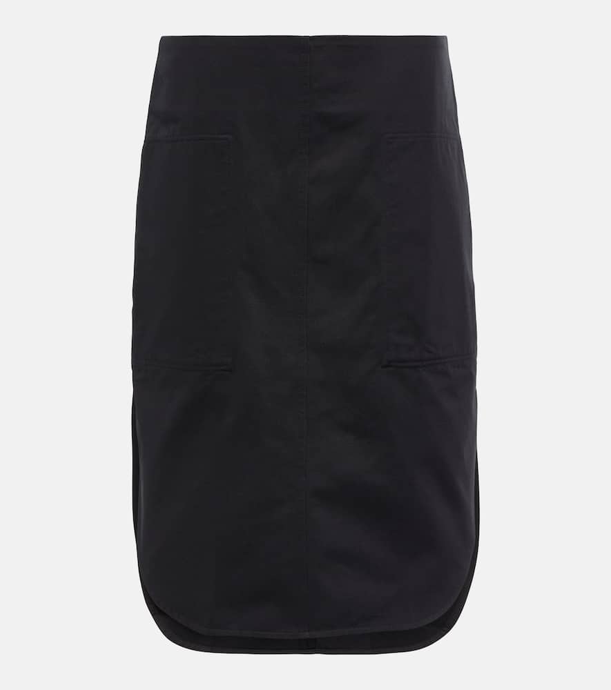 Toteme Cotton midi skirt