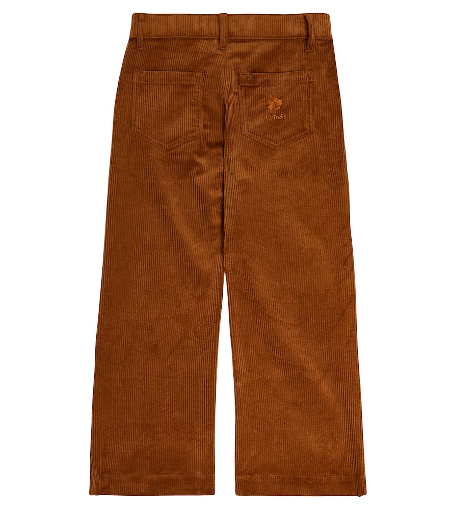 Chloé Corduroy Pants In Brown