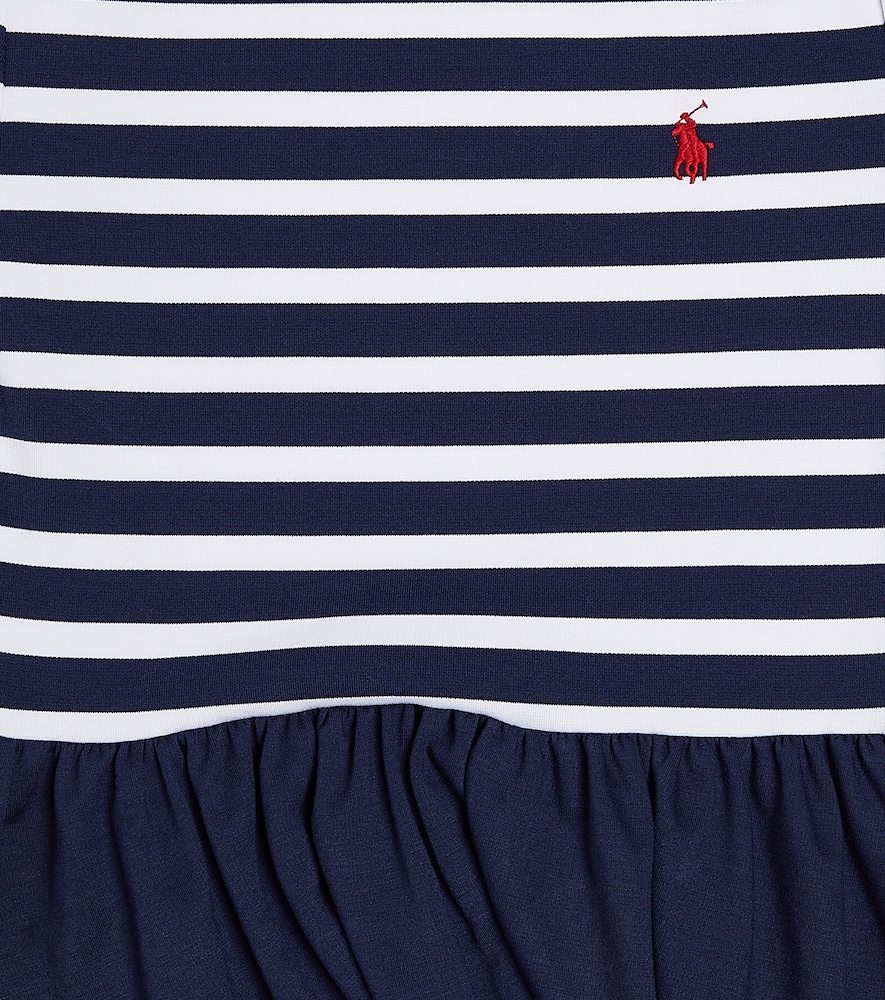  Polo Ralph Lauren Kids Polo Ralph Lauren Kids Vestido De Jersey A Rayas 