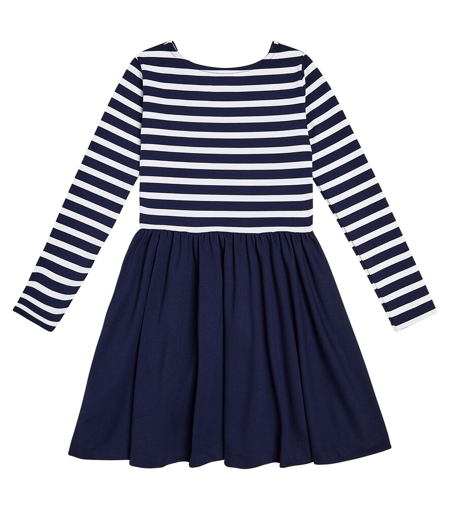  Polo Ralph Lauren Kids Polo Ralph Lauren Kids Vestido De Jersey A Rayas 