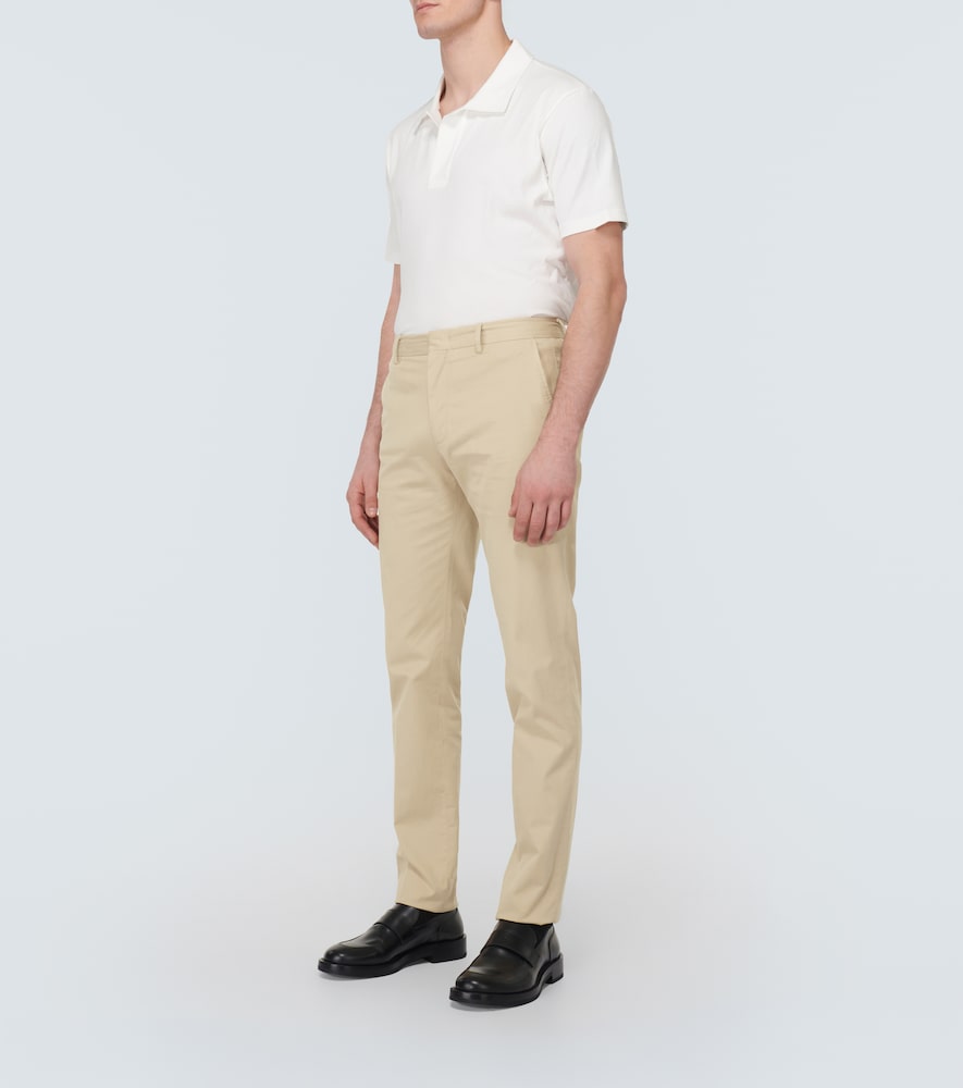 Cotton-Blend Chinos