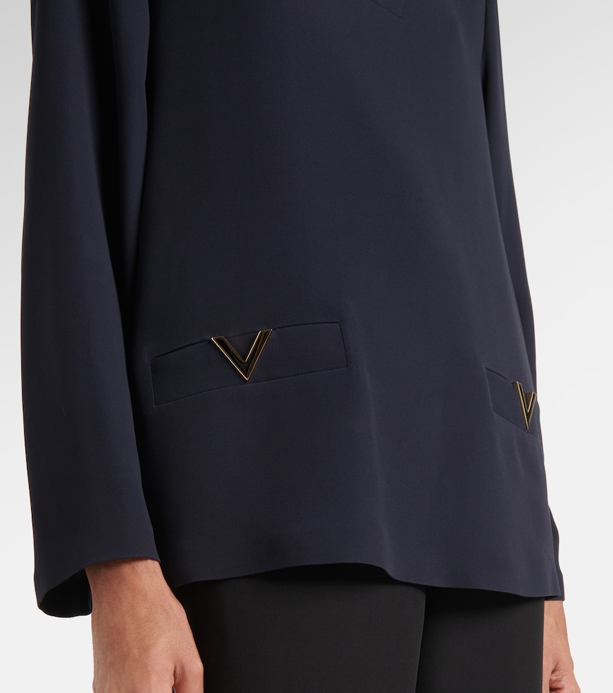  Valentino Valentino Vgold Cady Couture Top 