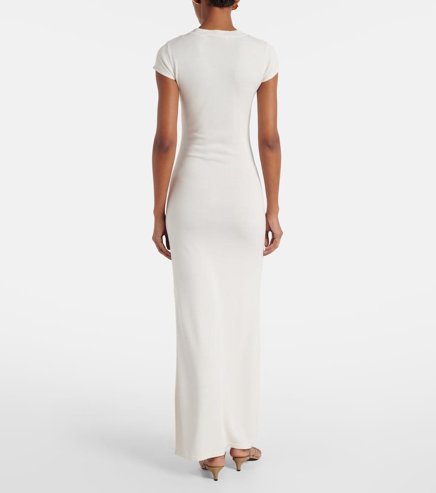  Aya Muse Aya Muse Caden Knitted Silk-blend Maxi Dress 