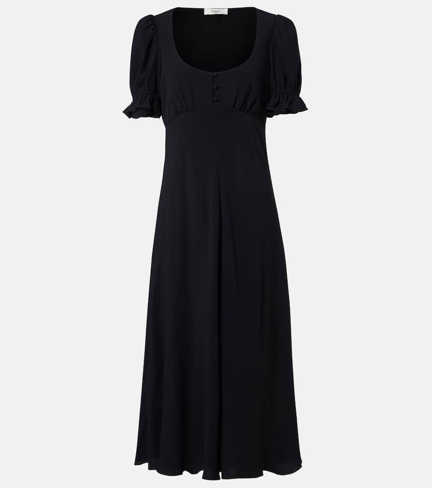 Chloé Gathered midi dress