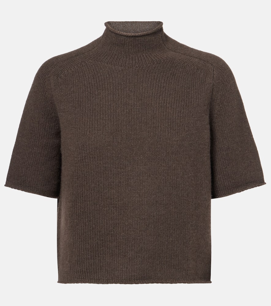 Lisa Yang Fride Knitted Cashmere Top In Brown
