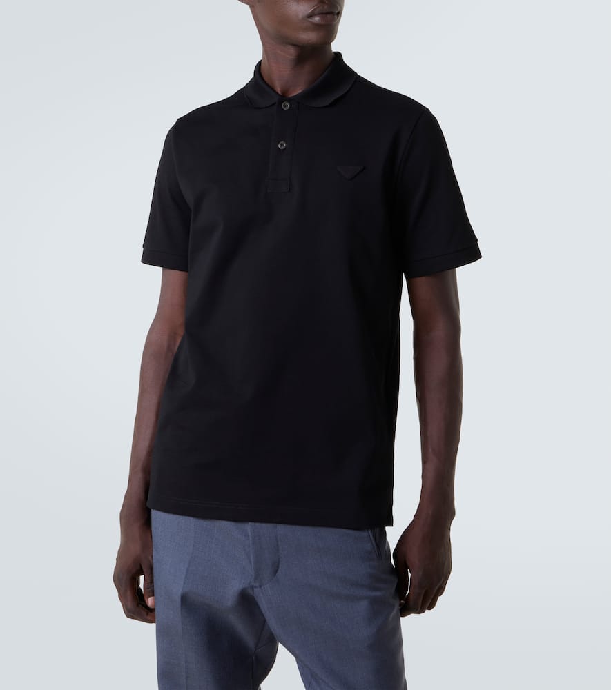 Prada Logoed Polo Shirt