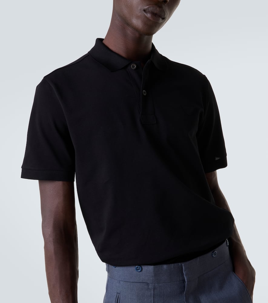Prada Logoed Polo Shirt