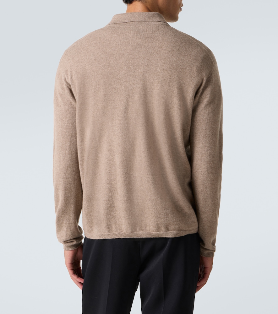  The Row The Row Franz Cashmere Polo Sweater 