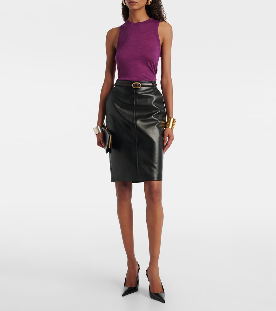  Saint Laurent Saint Laurent Top Aus Kaschmir Und Seide 
