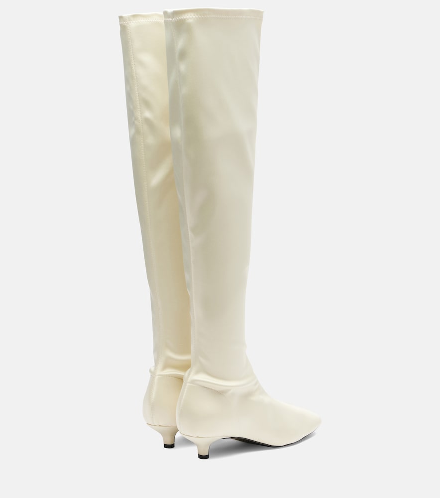  Toteme Toteme Satin Knee-high Boots 