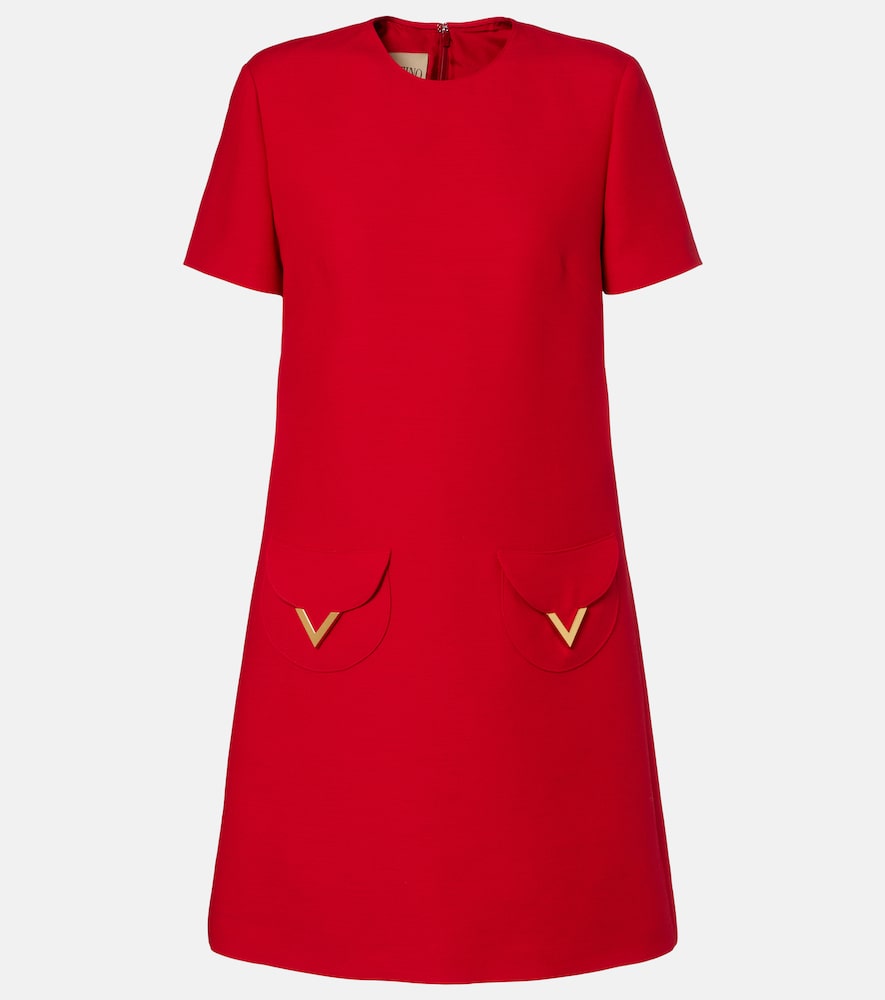 Valentino Crepe Couture VGold minidress
