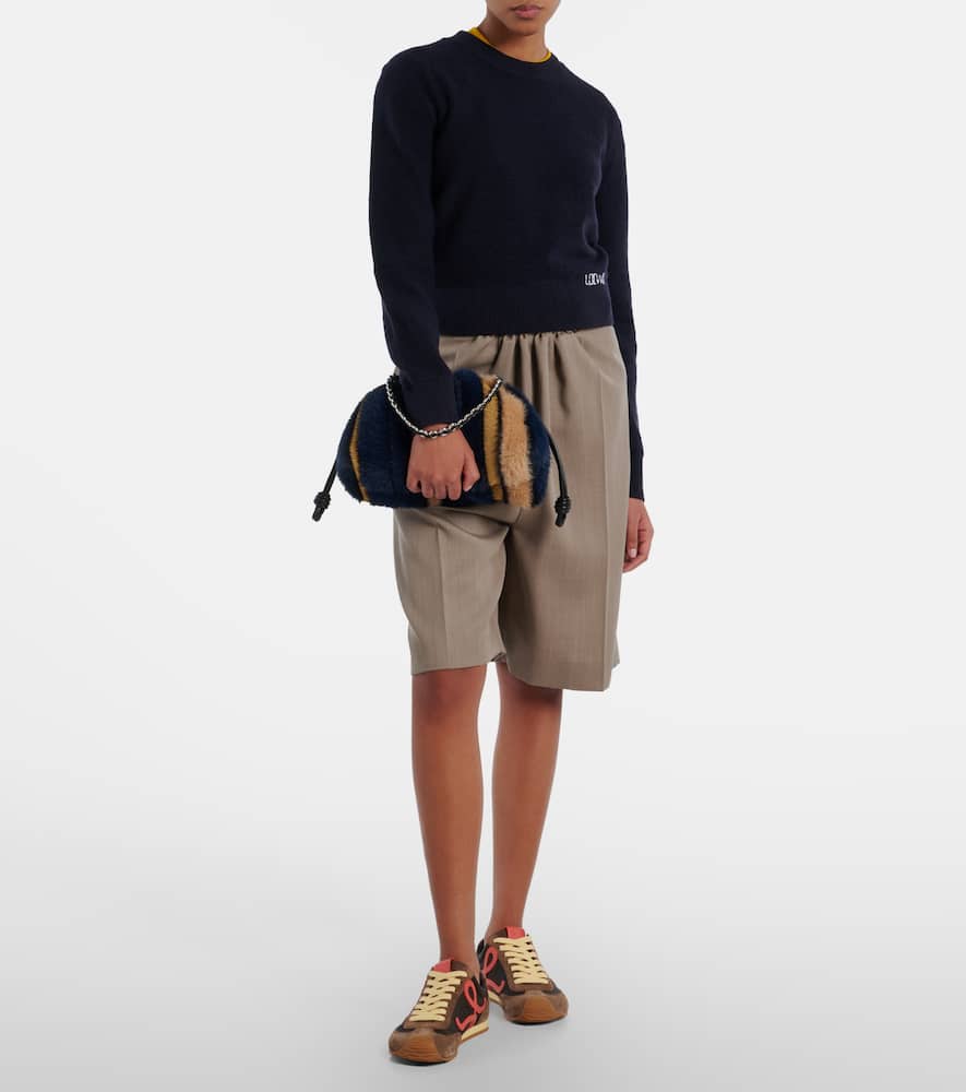 BALLET RUNNER 2.0绒面革边饰运动鞋