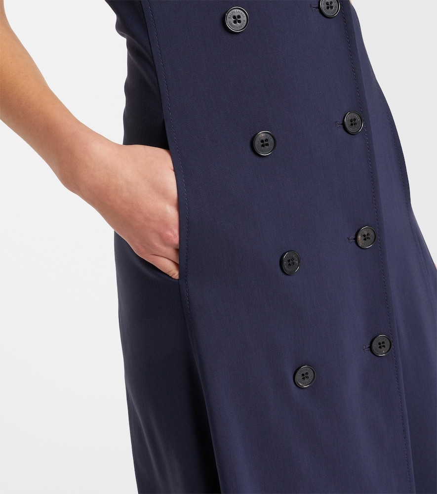  Ralph Lauren Collection Ralph Lauren Collection Midikleid Alecia Aus Einem Baumwollgemisch 