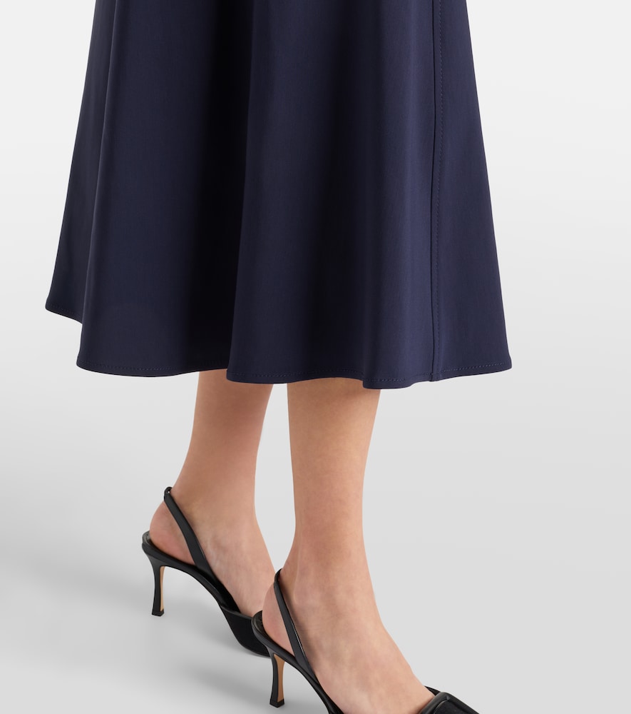 Collection Alecia Cotton-Blend Midi Dress