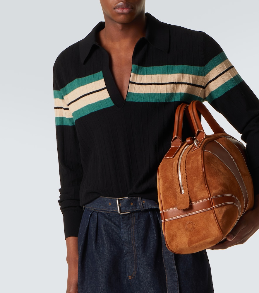  Dries Van Noten Dries Van Noten Striped Polo Sweater 