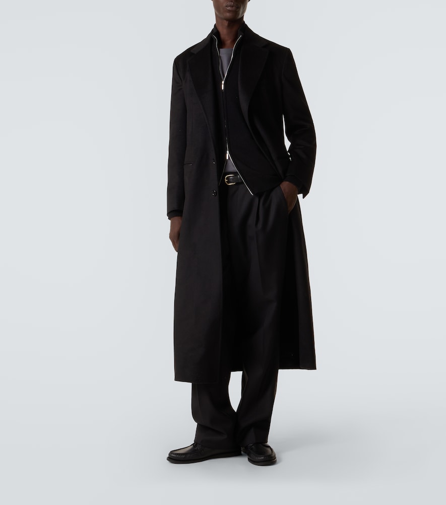  Saman Amel Saman Amel Wool And Cashmere Overcoat 