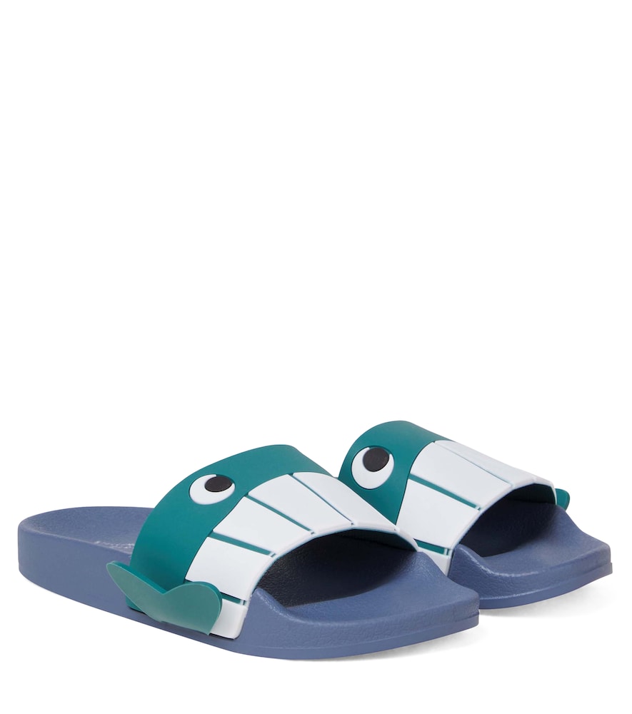 Stella McCartney Stella McCartney Kids Colorblocked slides　ステラ マッカートニー キッズ カラーブロック スライド