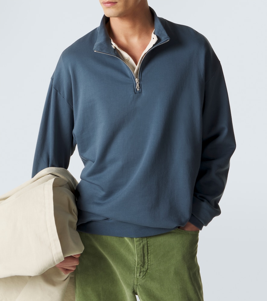  Auralee Auralee Cotton Half-zip Sweatshirt 