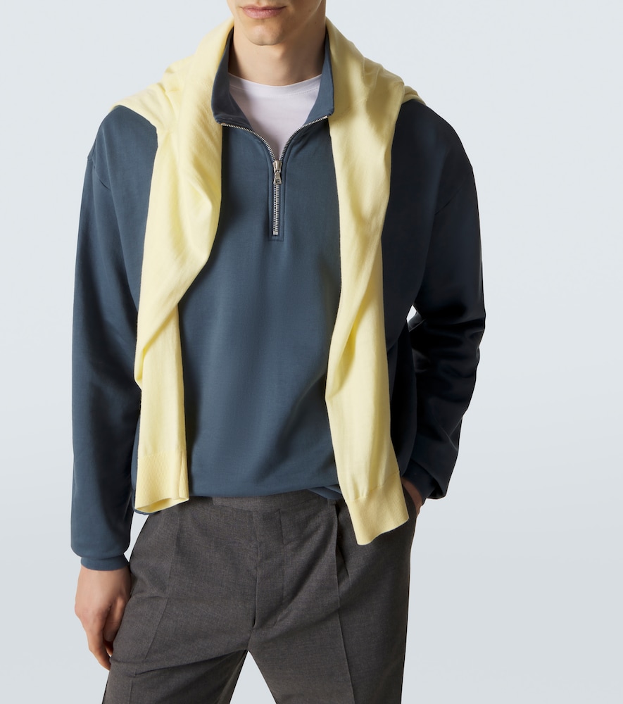  Auralee Auralee Cotton Half-zip Sweatshirt 