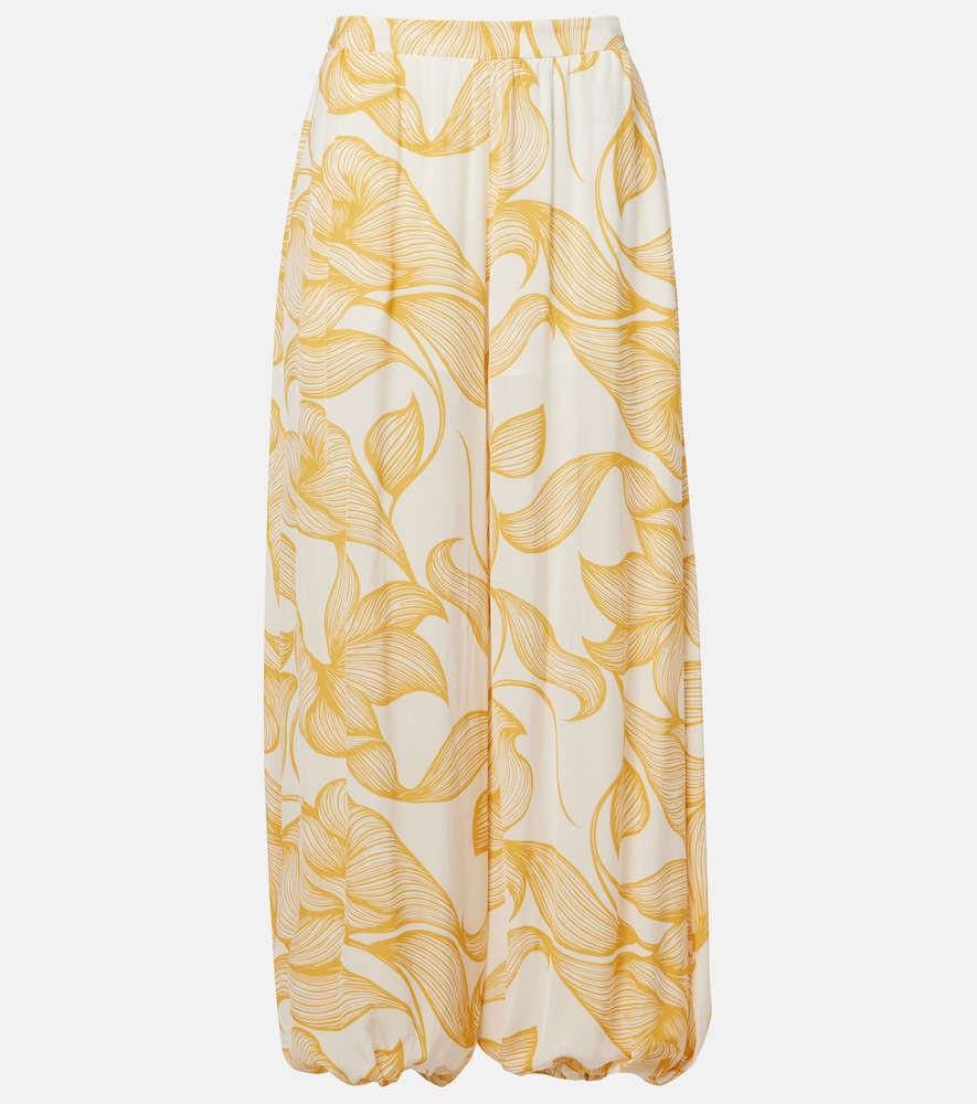 Printed balloon pants