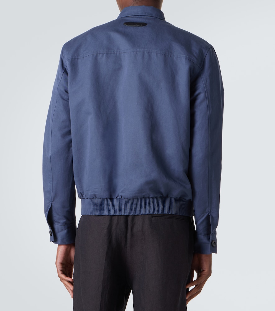 And Cotton Blouson Jacket