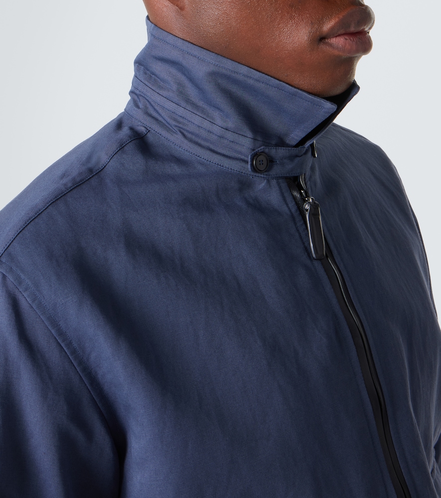 And Cotton Blouson Jacket