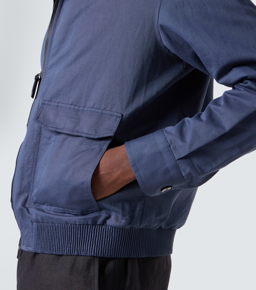 And Cotton Blouson Jacket
