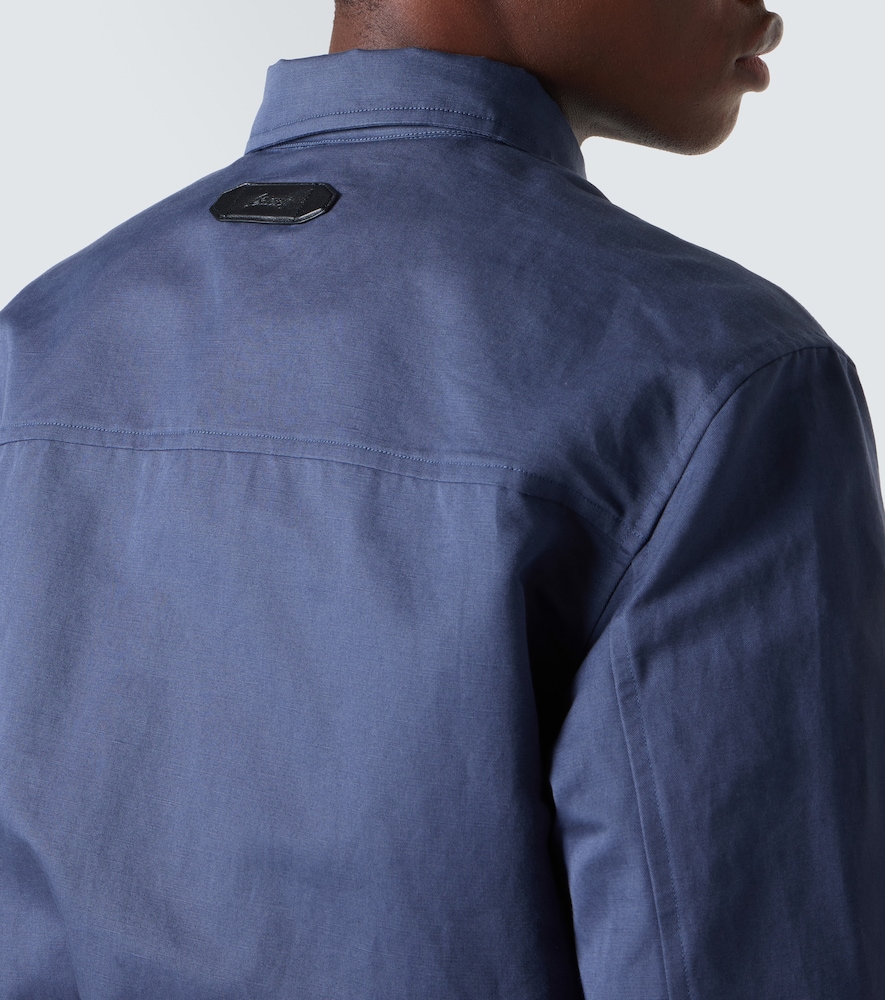 And Cotton Blouson Jacket