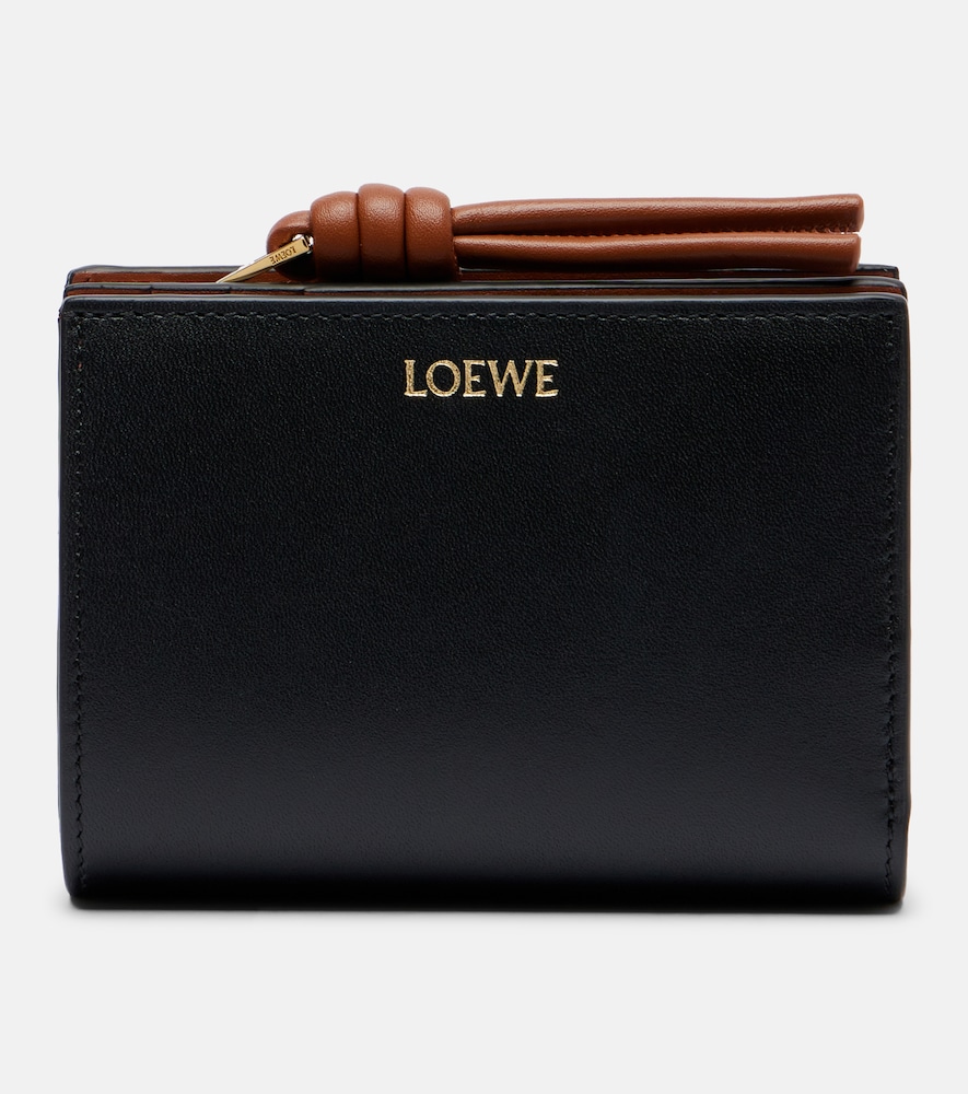 Loewe Knot leather wallet