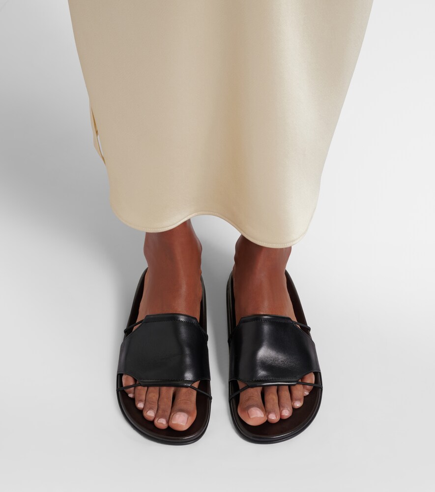  The Row The Row Carla Leather Sandals 