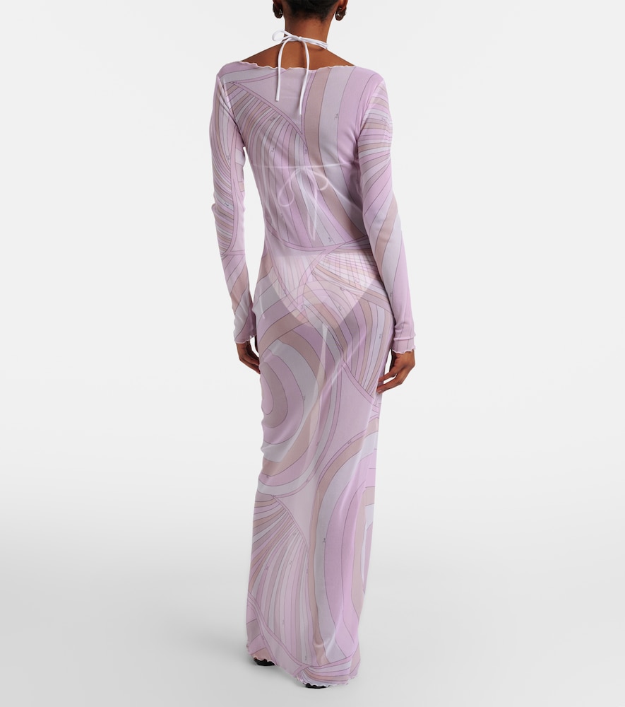  Pucci Pucci Maxikleid Iride Aus Tüll 