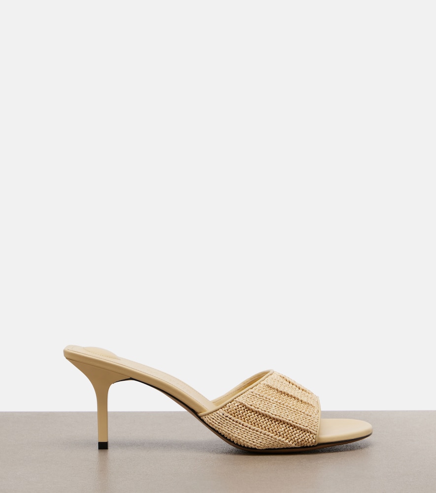  Jacquemus Jacquemus Cubisto Raffia-effect Mules 