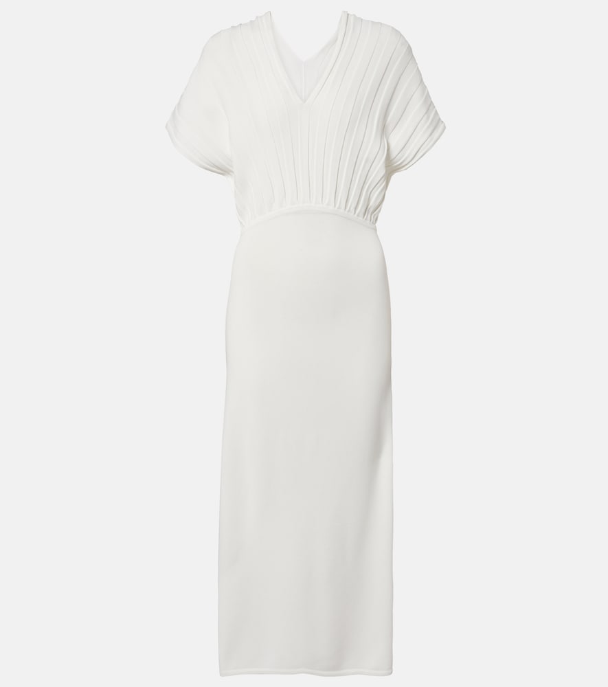 Max Mara Crêpe midi dress