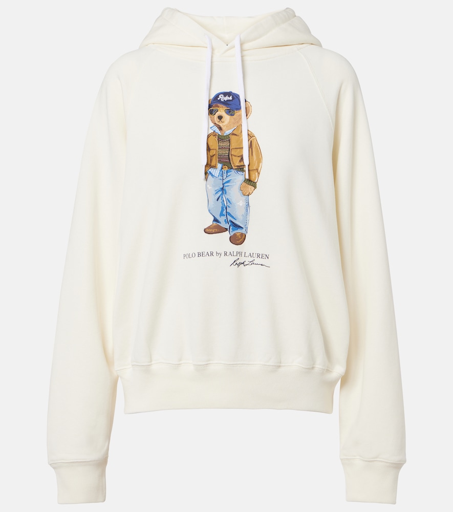 Polo Ralph Lauren Donna Felpa Polo Bear In Jersey Di Misto Cotone Bianco It Taglia 38- Mytheresa
